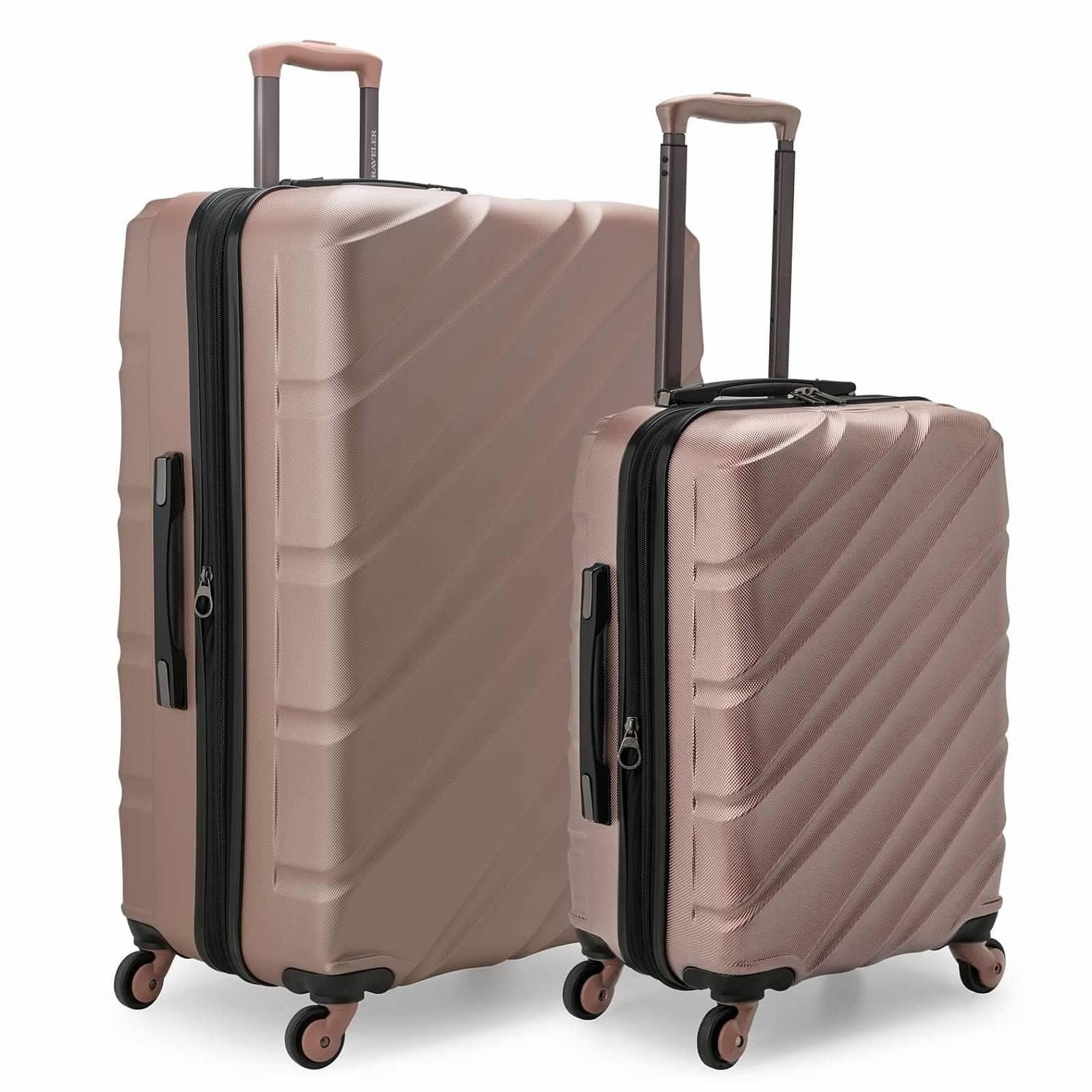 London fog rose gold luggage cheap