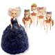 thumbnail image 3 of Cake Topper for Doll Half for Naked Body ABS Material Themed Party Guest Favors, 3 of 5