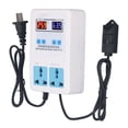 thumbnail image 1 of Temperature Humidity Controller TY 2105 Control -20 degrees Celsius to60 degrees Celsius  0to100.0%RH 2 Output Relay Large LCD Screen Easy Operation  Plug and Play for Cabinet, 1 of 7