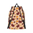 thumbnail image 2 of Yiaed Thanksgiving Turkey and Pumpkin Print Backpack, Premium Laptop Backpack, Travel Backpack for Women, Lightweight Backpacks, Comfortable Back Pack-Small, 2 of 7