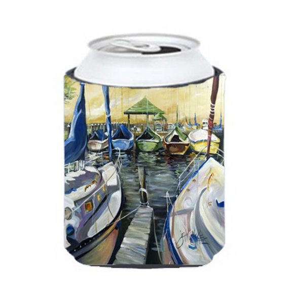 Seven Boats Sailboats Can & Bottle Hugger