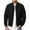 Black, variant on OGLCCG Men's Lightweight Bomber Jacket Zip Front Stand Collar Windbreaker Softshell Jacket Coat Spring Fall Casual Slim Fit Shacket Jacket Outwear