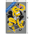 thumbnail image 3 of The Simpsons - Bart Warped Skater Wall Poster, 22.375" x 34", 3 of 3