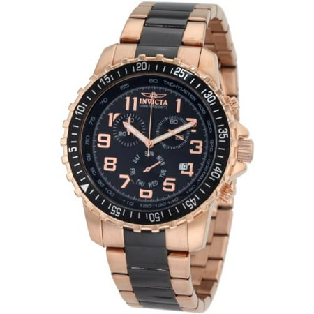 Invicta Men's 1327 Specialty Quartz Chronograph Black Dial Watch