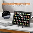thumbnail image 2 of Enamel Pin Display Case 13x9.5 Inches, Wall Mount and Tabletop Pin Collection Board, Black Display Stand for Enamel Pins, Organizer for Pin Collectors,Black, 2 of 5