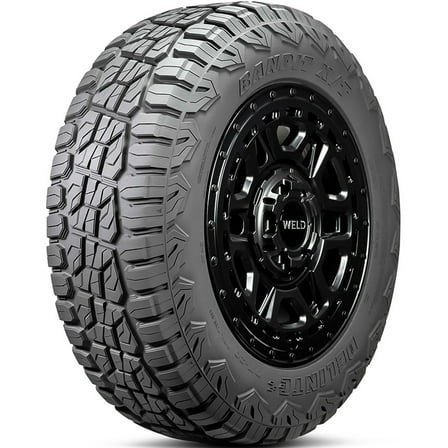 Delinte DX-20 Bandit X/T 35X12.50R20 126R F 12 Ply Extreme Terrain Light Truck Tire