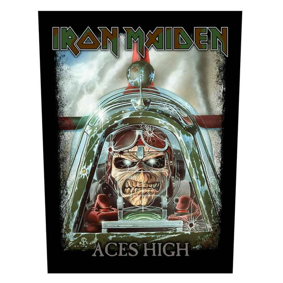 Iron Maiden Aces High Back Patch