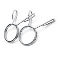 thumbnail image 1 of 2Pcs Spring Clip Collars 2 Inch Barbell Clamps Dumbbell Clips Weight Bar Clips for Weightlifting, Powerlifting, Strength Training, 1 of 6