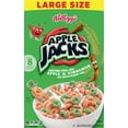 thumbnail image 2 of Kellogg's Apple Jacks Original Cold Breakfast Cereal, Large Size, 150 Calories, 13.2oz Box, 2 of 10