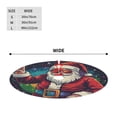 thumbnail image 2 of Christmas Tree Skirt 48" HOHOHO Gay Santa Rainbow (1) Xmas Tree Skirts Mat for New Year Holiday Christmas Party Decorations, 2 of 5