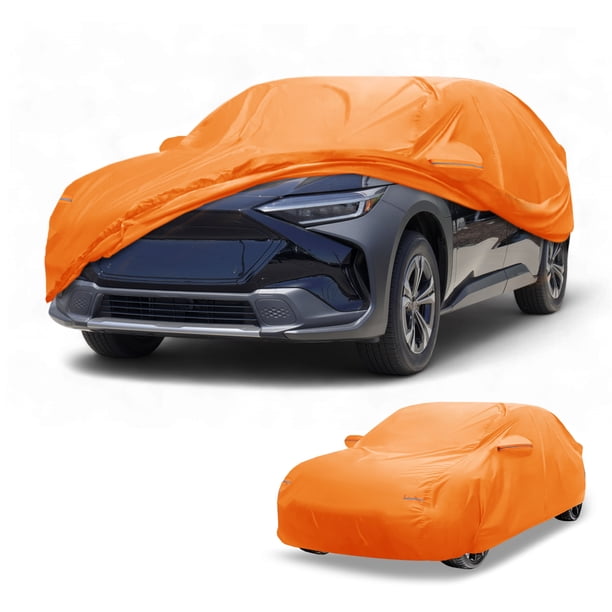 Funda para Coche Impermeable para Subaru Solterra con Protección Anti-UV y Franjas Reflectantes