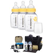 Medela Breast Pump with On-the-Go Tote & Bonus Medela Bottle Set