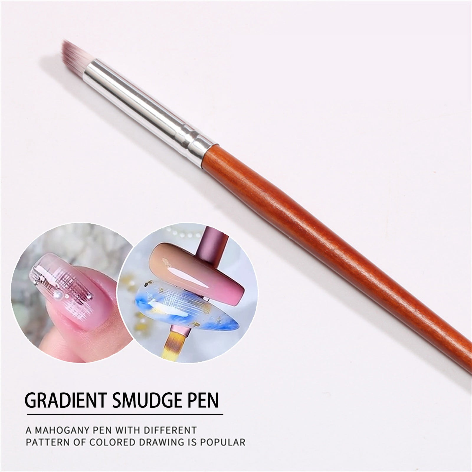 Nail Brushes Nail Gel Pens for Kids Nail Stencil Acrylic Nail Design Stencils Finger Nail Stencil Manicure Brush with Handle Pedicure Liners Nail Dashes Gel Brush Nail Pen for Nails Nail Sizing Chart