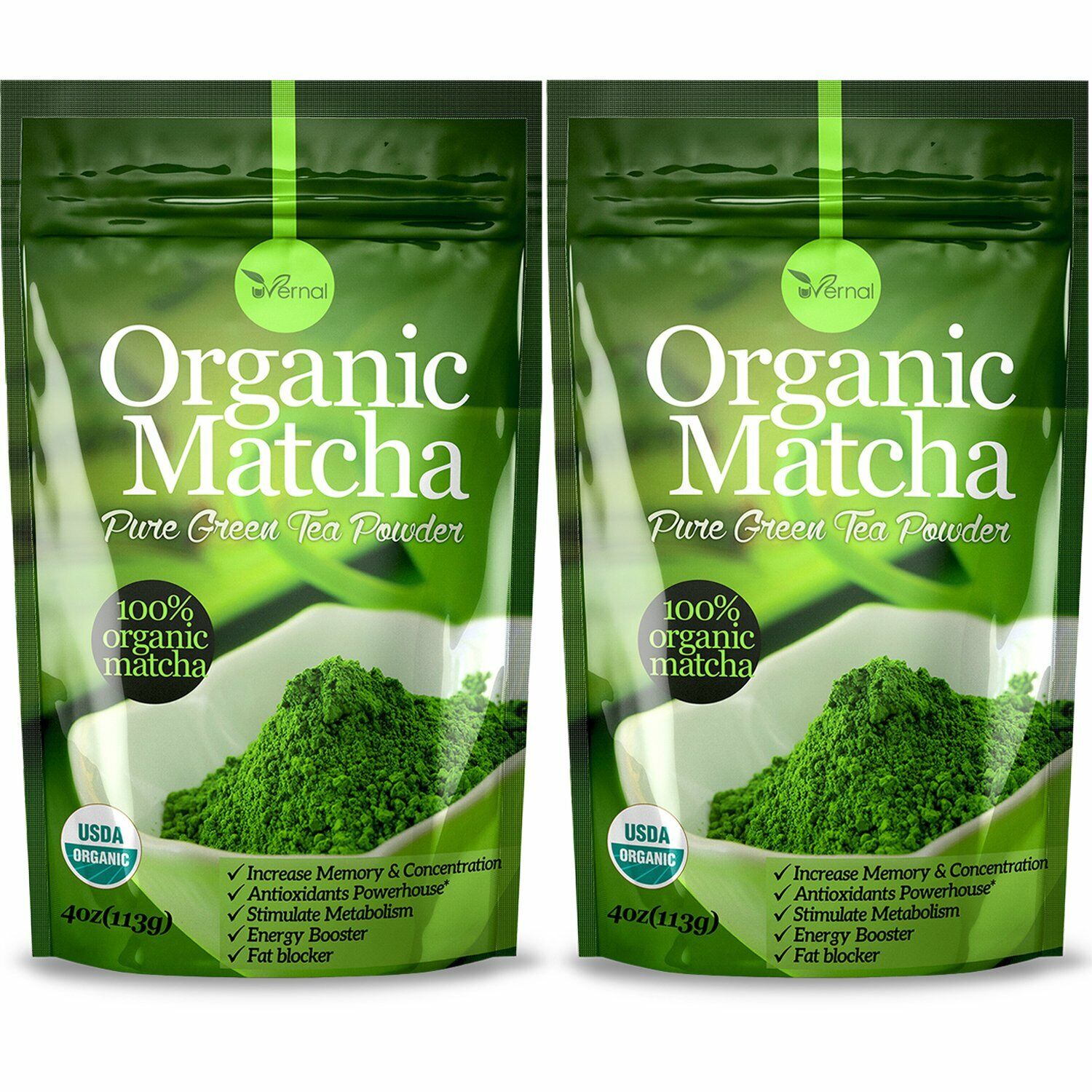 Organic Matcha Green Tea Powder for Latte Unsweetened Culinary