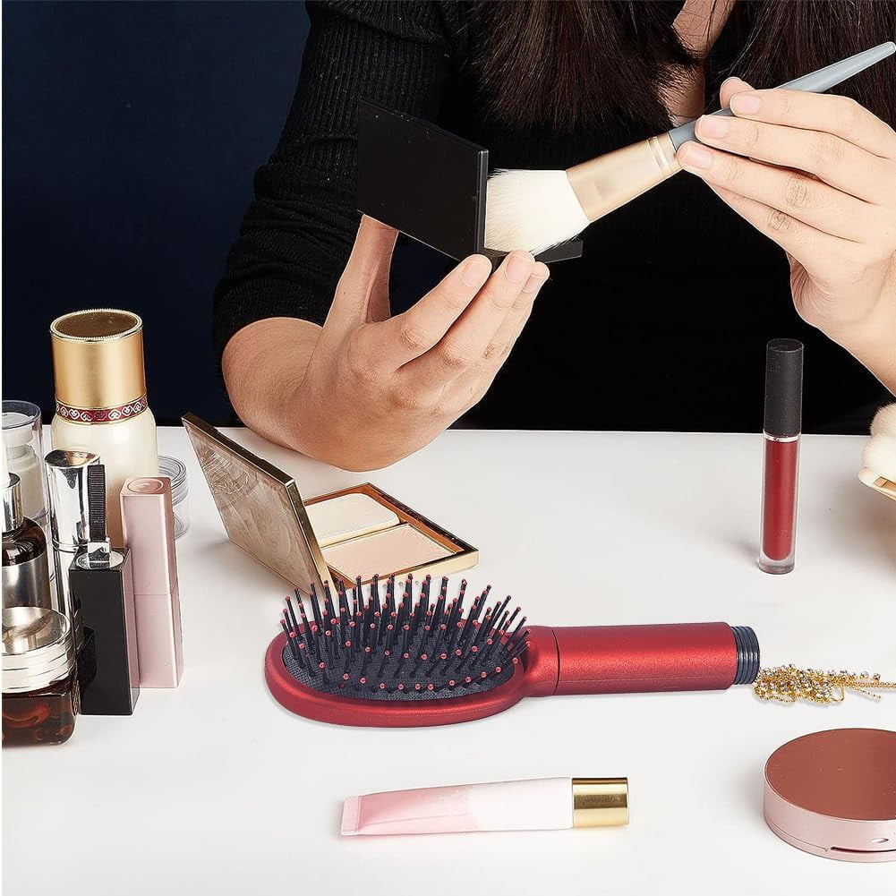 Diversion Safe Hair Brush Safe Container Real Hair Brush Comb To Store Money Cash Jewelry Mini Keys Valuables For Travel Or At Home Security