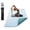 Baby Blue, variant on Gogokiwi Large Yoga Mat (6'x4') Extra Wide 1/4 Inch Thick Workout Mat for Home, Non Slip Fitness & Exercise Mat for Home Gym, Yoga, Pilates, Stretching, and Floor (Grey Shadows)