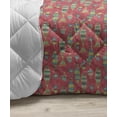 thumbnail image 3 of Savannah Down Alternative Comforter, Ethnic Style Geometrical Pattern with Wild Animals in Horizontal Line Art, Microfiber Quilt for All Season, 5 Sizes, Black and Brown, by Ambesonne, 3 of 3