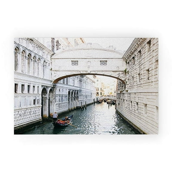 Society6 Romana Lilic / LA76 Photography Venice Canals 20" x 30" Welcome Mat