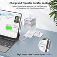 thumbnail image 4 of 60W USB Typ C to Dual USB C Earphone Adapter for 15, 4 of 5