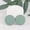 #1, variant on Bright Color Round Acrylic Soft Clay Disc Buckle Stud Earrings for Women Jewelry
