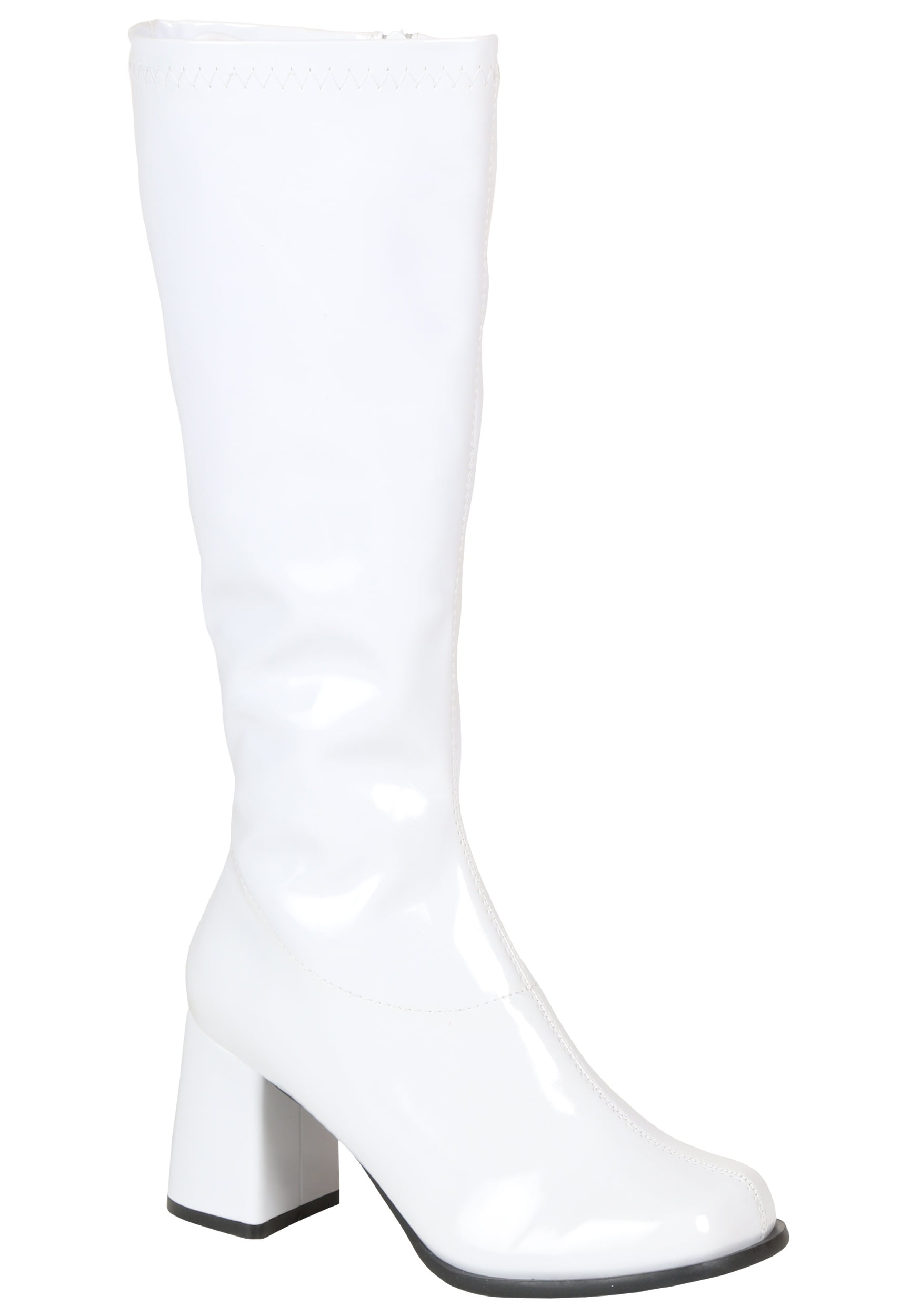 FUN Costumes - Womens White Gogo Boots 