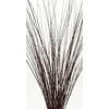 Green Floral Craft | 60-70 Stem Dried Asian Willow Decorative Branches 3-4 Feet Tall Floor Vase Filler (Burgundy Brown)