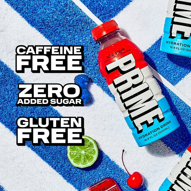 PRIME HYDRATION アイスポップ ドジャースボトル 青 24本 PRIME