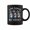 Black, variant on Be Merry Snowman Line Dance Christmas Holiday Dancing Coffee Mugs