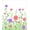 Green, Pattern 1, variant on ODIKA 4'x6' Machine Washable Non-Slip Area Rug, DIY Embroidery Cushion Cover Vintage Rose Garden Crochet Yarn Assembly High Traffic Rug, Pink, 642715