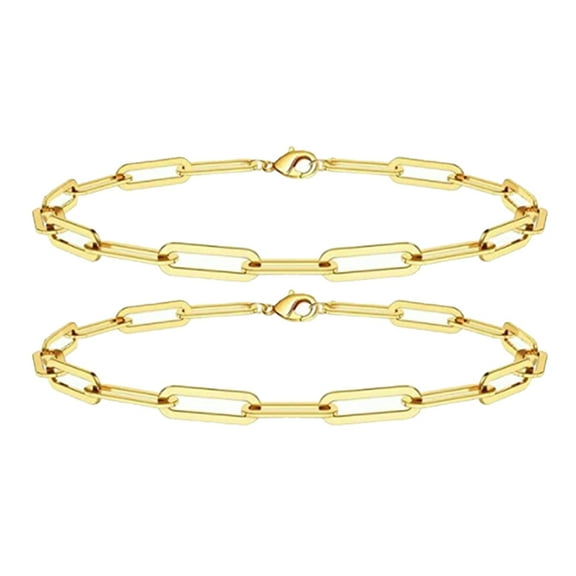 Plated Bracelets for Women Elastic Stretch Bracelet Trendy