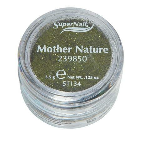 Mom Glitter - Supernail Glitter Mother Nature (Green Glitter) 0.125oz 3.5g
