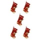 thumbnail image 1 of Bearachild Colgante de calcetín de Navidad Calcetín Dulce Snack Colgando Bolsa de regalo Fiesta Año nuevo Adorno Familia Chimenea Árbol Estilo Type2 NO2 Bearachild CBP162493, 1 of 4