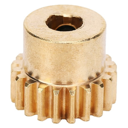

Fyydes 4301-0006-0020 Brass Gear Replacement 20 Teeth 6mm D-Bore 0.8 MOD for Industrial Robot 20 Teeth Gear Industrial Robot Accessory