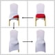 thumbnail image 5 of Xiao Hua Funda Elástica para Silla de Fiesta Amarillo Claro -1 Pieza, 17.72 X 17.72 X 37.4 Pulgadas, Tela Elástica Gruesa Resistente a las Arrugas, Funda Decorativa para Silla para Bodas, Banquetes, 5 of 5