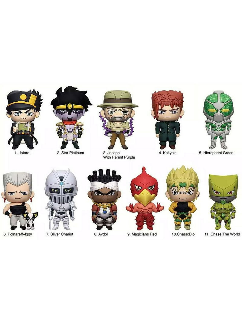 JoJos Bizarre Adventure: Stardust Crusaders Mystery Pack, 3D Foam