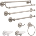 thumbnail image 3 of Franklin Brass 9018PC 18 in. Jamestown Towel Bar - Polished Chrome - 1 Pack, 3 of 3