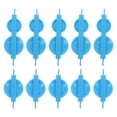 thumbnail image 1 of Juego de 10 poleas de plástico dobles y simples para experimentos de física y mecánica Herramienta de polea experimental Equipo de polea de elevación, 1 of 7