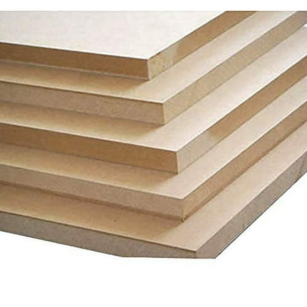 Custom Size 1/4'' (6mm) X 12'' X 24'' MDF Board (6 Pieces)