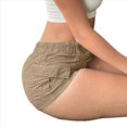thumbnail image 1 of Pantalones Cortos Cargo para Mujer, Elásticos, Ajustados, Estilo Y2K, para Ropa Urbana Harajuku Caqui XXL, 1 of 5