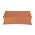 thumbnail image 3 of Bloem 27-in Wide Dayton 100% Recycled Plastic Deck Box Planter - Coral Color, 3 of 6