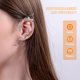 thumbnail image 1 of unbranded 1Par Ear Cuffs De Cobre Multicolor Para Mujer Sin Perforación Cómodo Y Para Decorar, 1 of 8