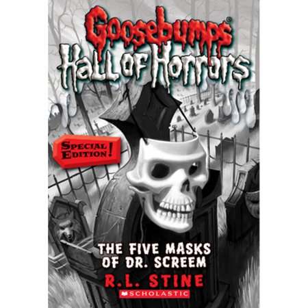 Pre-Owned The Five Masks of Dr. Screem (Goosebumps Hall of Horrors Special Edition!) (Paperback 9780545289368) by R,L Stine