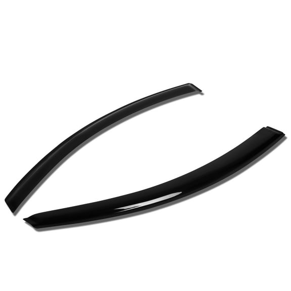 DNA Motoring WVS-T2-0004 For 1998 to 2010 Volkswagen Beetle Hatch 2pcs Window Vent Visor Deflector Rain Guard (Dark Smoke) 00 01 02 03 04 05 06 07 08 09