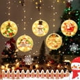 thumbnail image 2 of Christmas Lights String LED Decorative Hanging Lamp 5-Cavity Lighting Decoration for Indoor Outdoor Window, 2 of 10