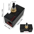 thumbnail image 4 of Amdohai Mini Lathe Cut Off Blade Tool Holder for Quick Change Tool Post Holder, 4 of 5
