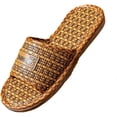 thumbnail image 1 of RSFPOIEG Household Sandals for Men's Summer Rattan Straw Women's Indoor Home Shoes, 1 of 5