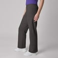 thumbnail image 3 of Hanes EcoSmart Women's Fleece Sweatpants with Open Bottom Legs, 30.5" Slate Heather S, 3 of 5