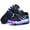 balck, variant on Kids Roller Skates Light up Shoes with Double Wheel Shoes LED USB Charging Roller Sneakers for Girls Boys