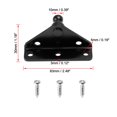 thumbnail image 2 of Unique Bargains 2Set Car Ball Studs Mounting Brackets for Gas Struts Shock with Screw, 2 of 5