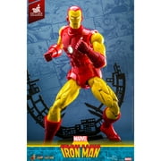 Hot Toys Collectible Iron Man Action Figure, Alloy Red